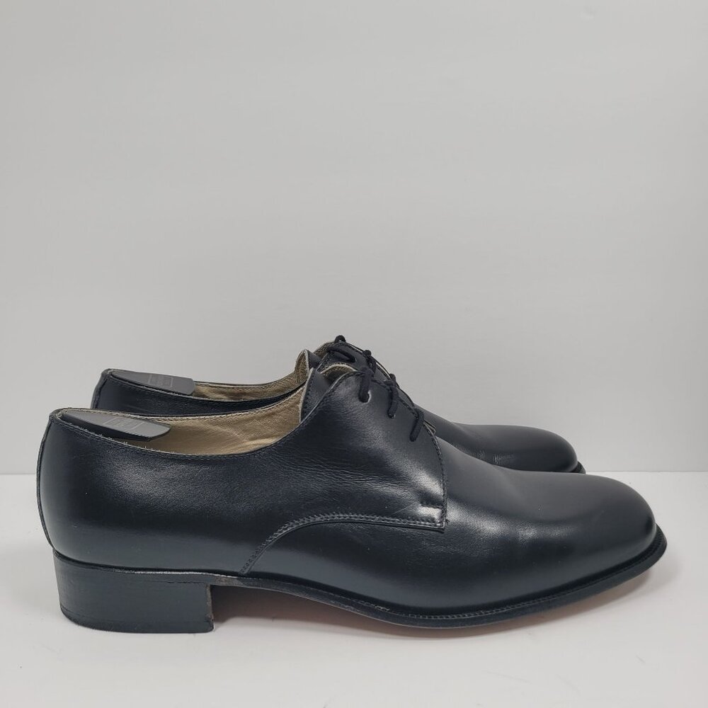 Vero Cuoio Scafora Men's Black Dress Shoes US Size 13 EU 46 Made In Italy